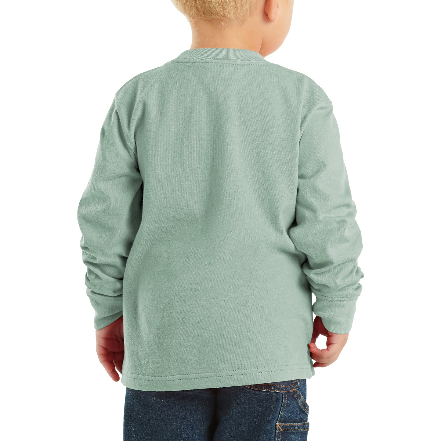 Long-Sleeve Graphic Pocket T-Shirt