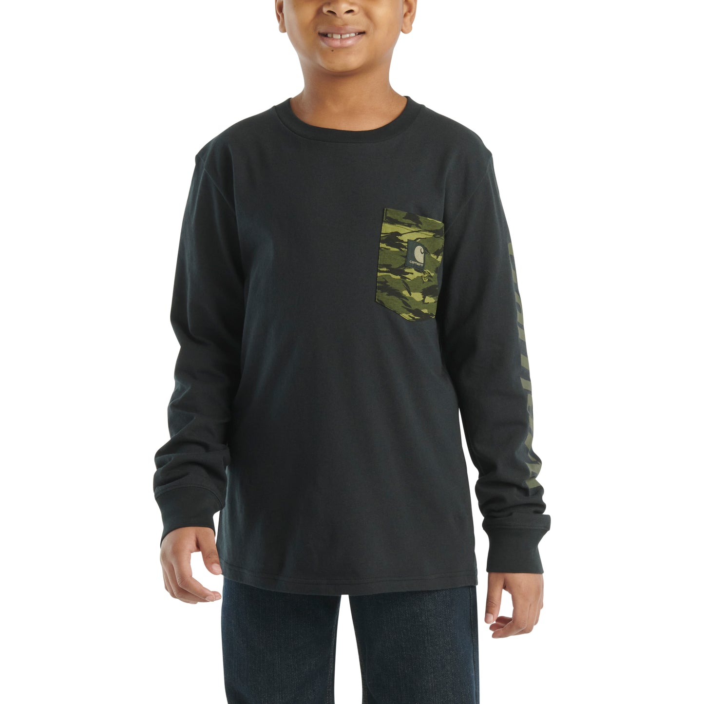 Long-Sleeve Pocket T-Shirt