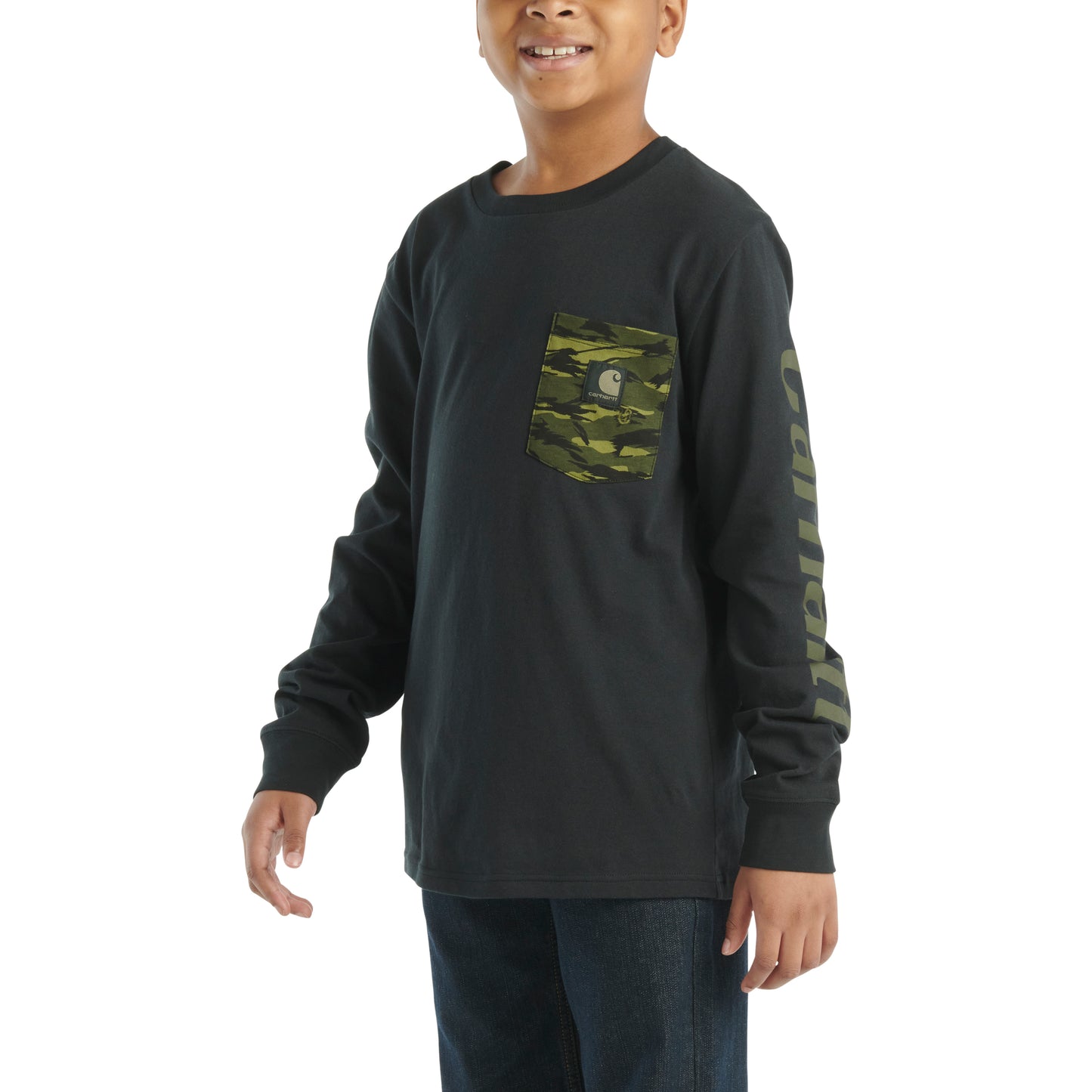 Long-Sleeve Pocket T-Shirt