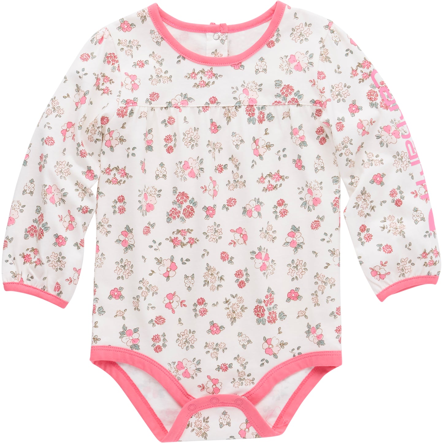 Long-Sleeve Floral Bodysuit