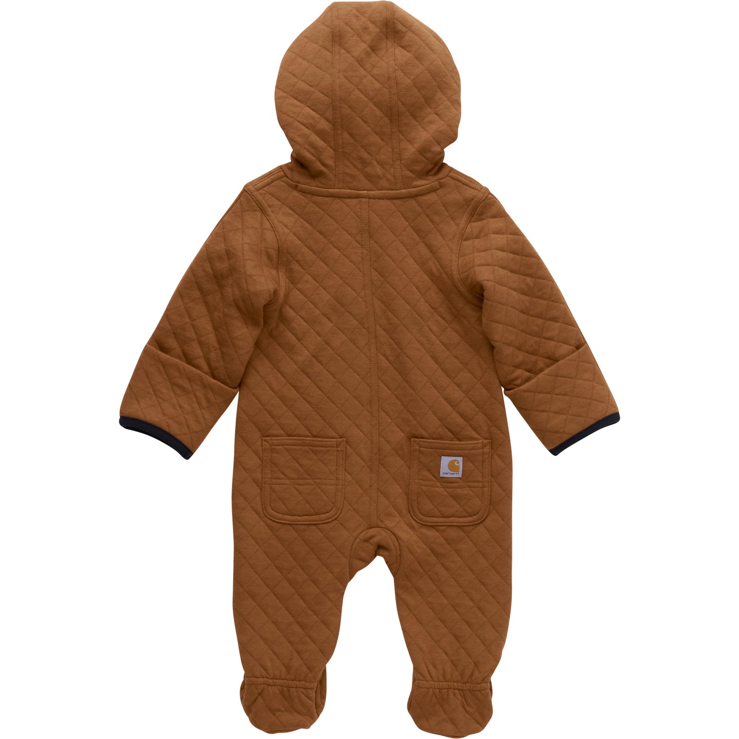 Long-Sleeve Quilted Footed Coverall