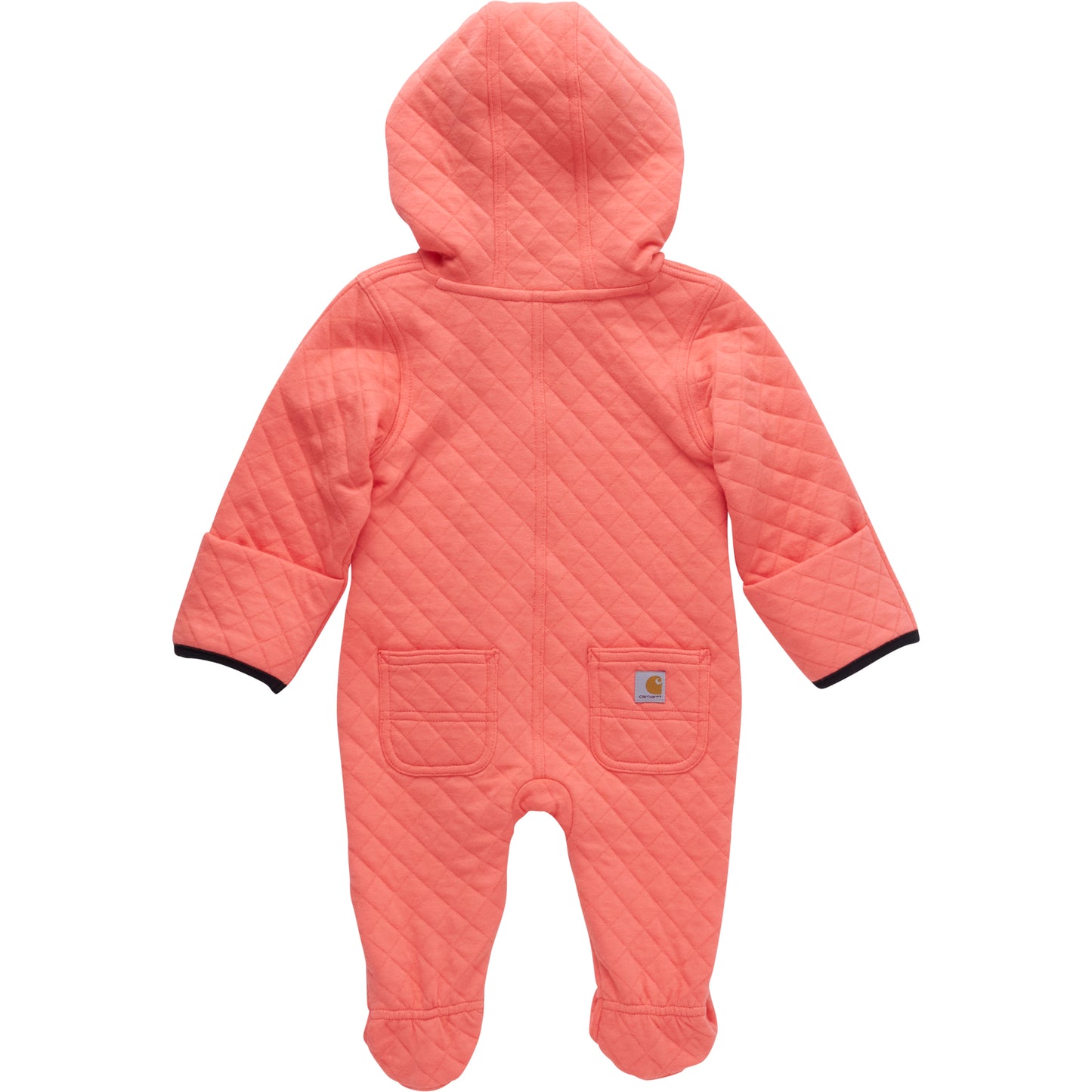 Long-Sleeve Quilted Footed Coverall