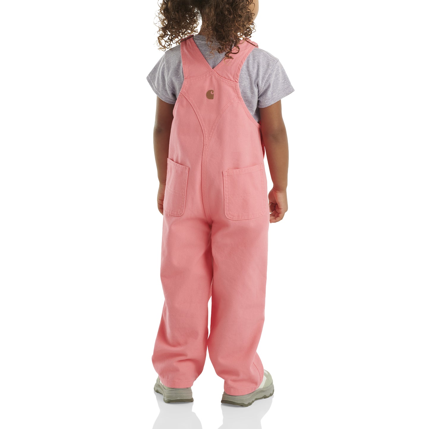 Girls Canvas Bib Overall