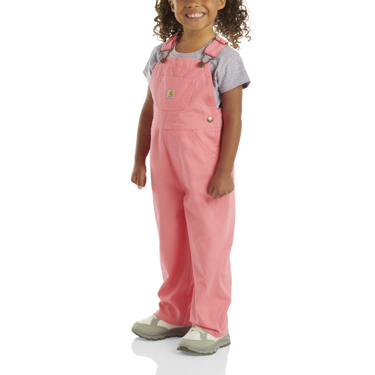 Girls Canvas Bib Overall