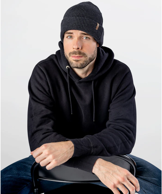 1321 - Merino Wool Rib Toque