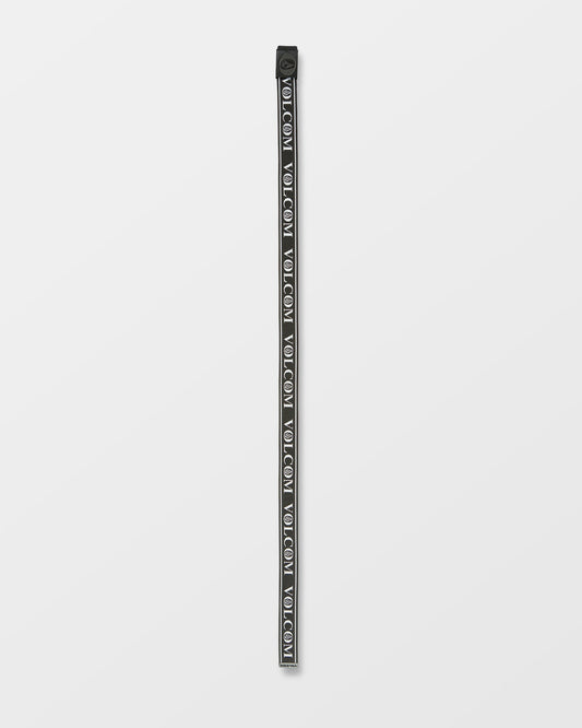 Volcom Stoned Forever black belt with repeating logo text