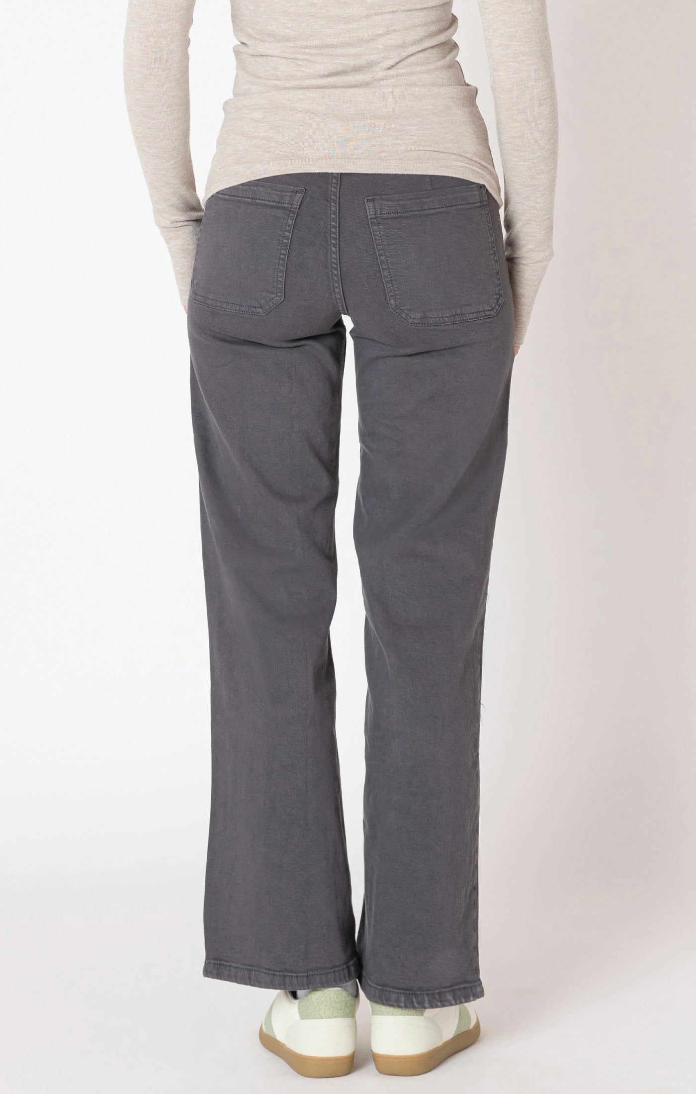 Straight Leg Twill Pant
