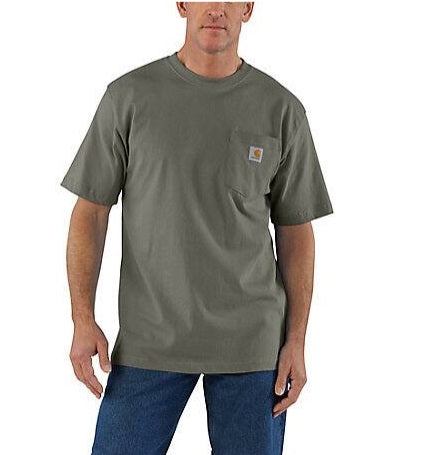 Loose Fit Heavyweight Short-Sleeve Pocket T-Shirt - Core Colours - K87