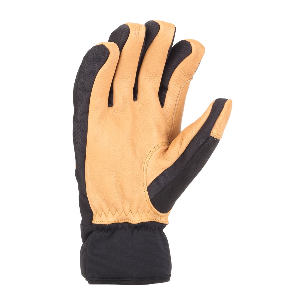 Storm Defender Insulated Softshell Synthetic Leather Secure Cuff Glove