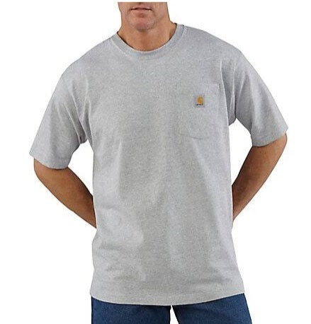 Loose Fit Heavyweight Short-Sleeve Pocket T-Shirt - Core Shades - K87