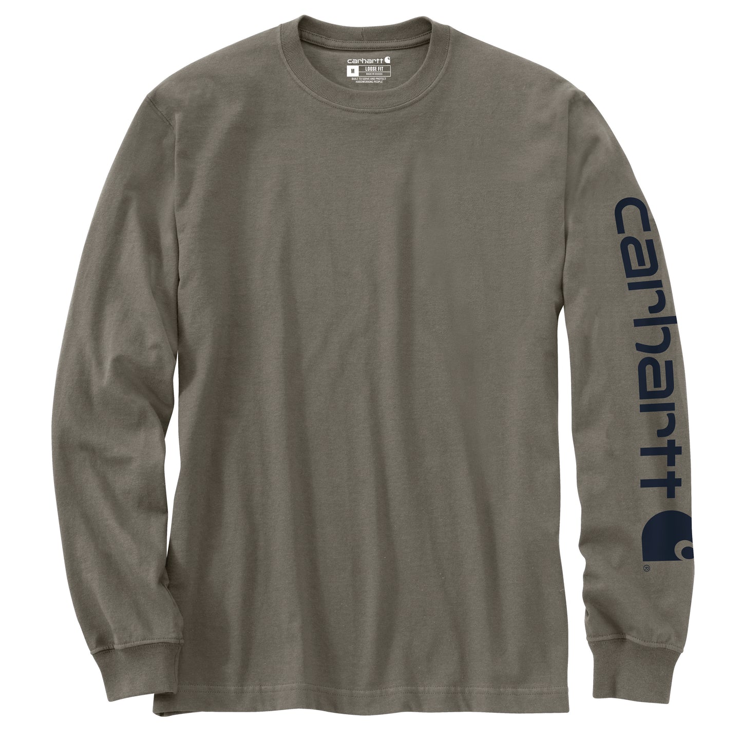 K231 Dearborn Loose LS Logo T-Shirt - Core Colours