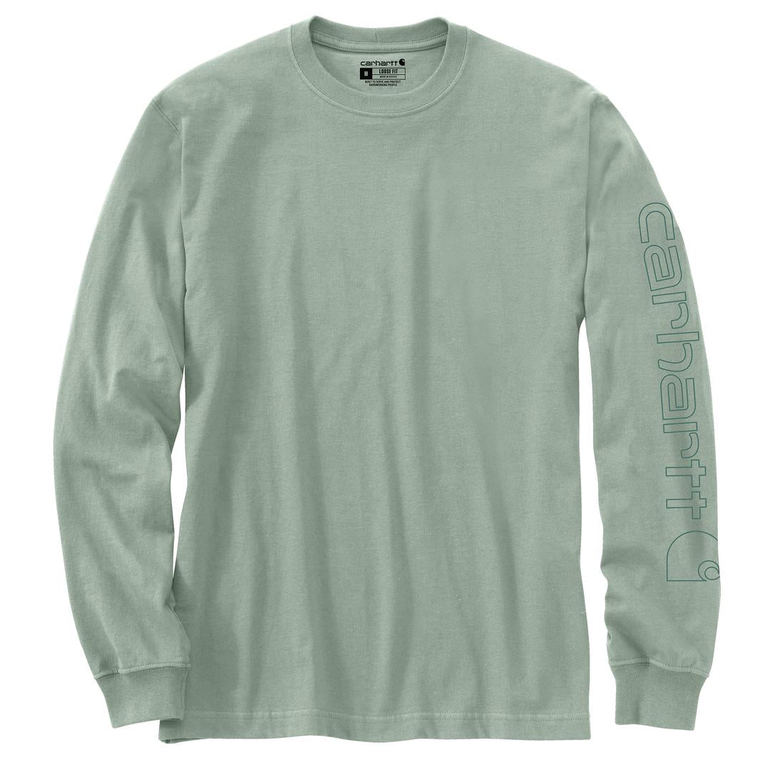 K231 Dearborn Loose LS Logo T-Shirt - Seasonal Colours