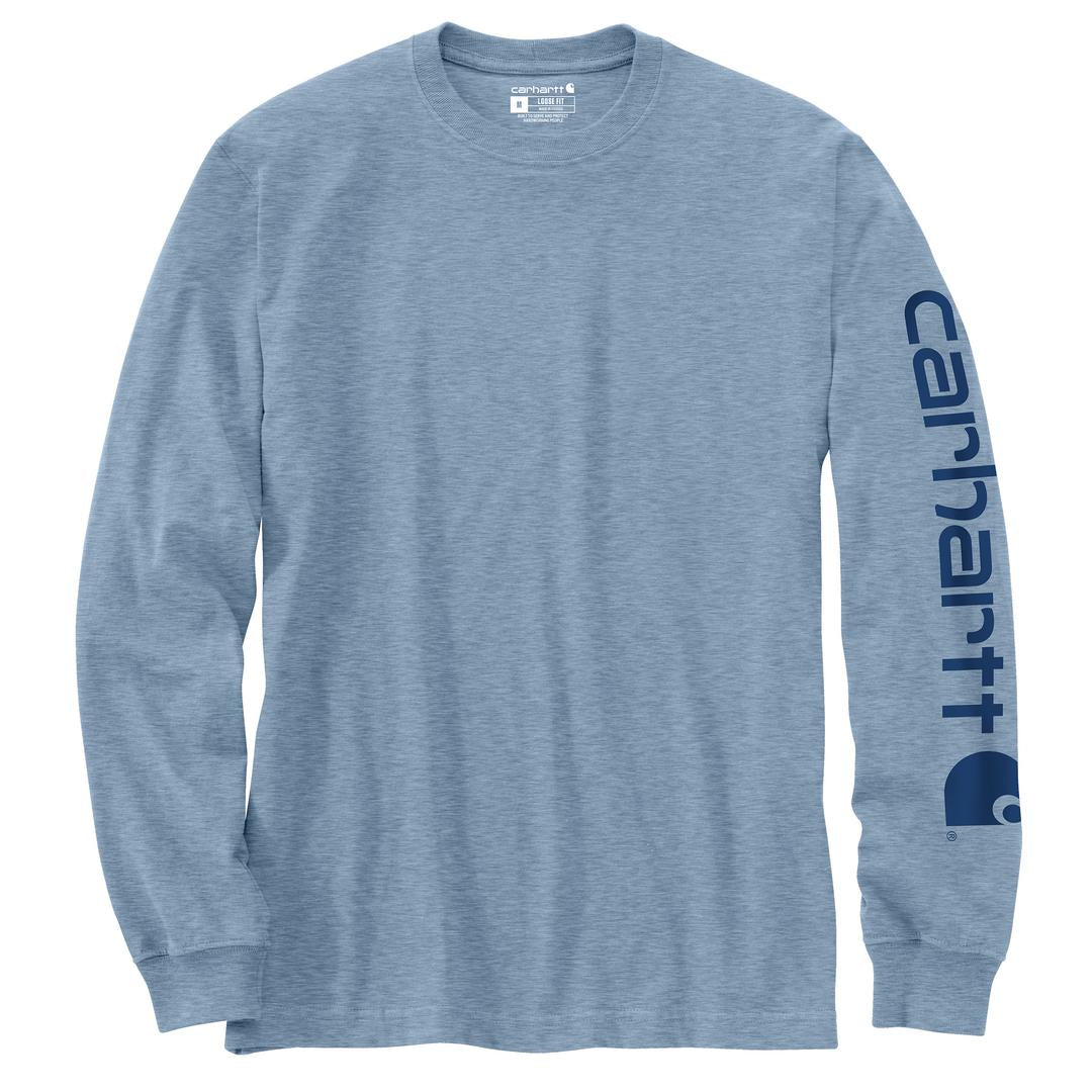 K231 Dearborn Loose LS Logo T-Shirt - Seasonal Colours