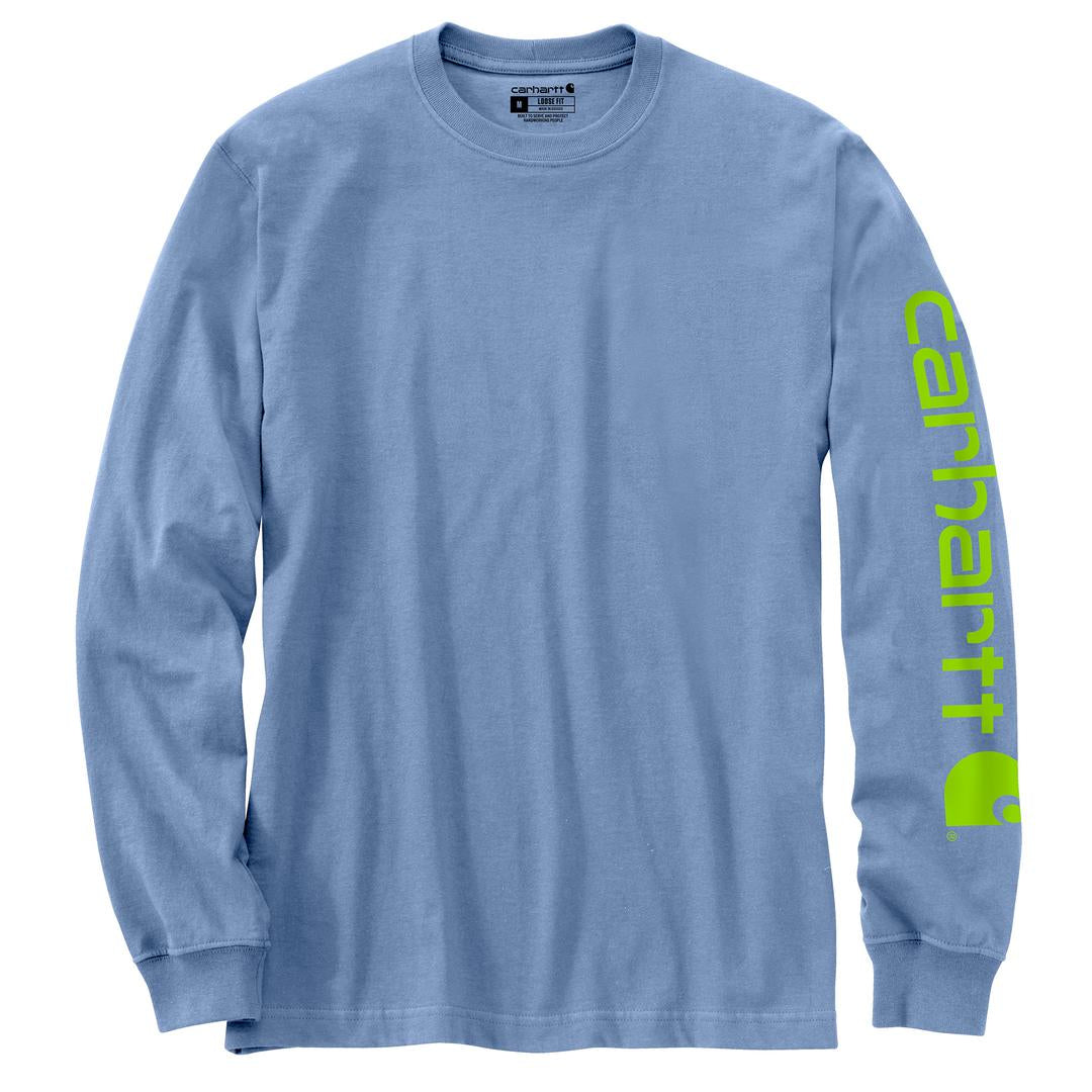 K231 Dearborn Loose LS Logo T-Shirt - Seasonal Colours