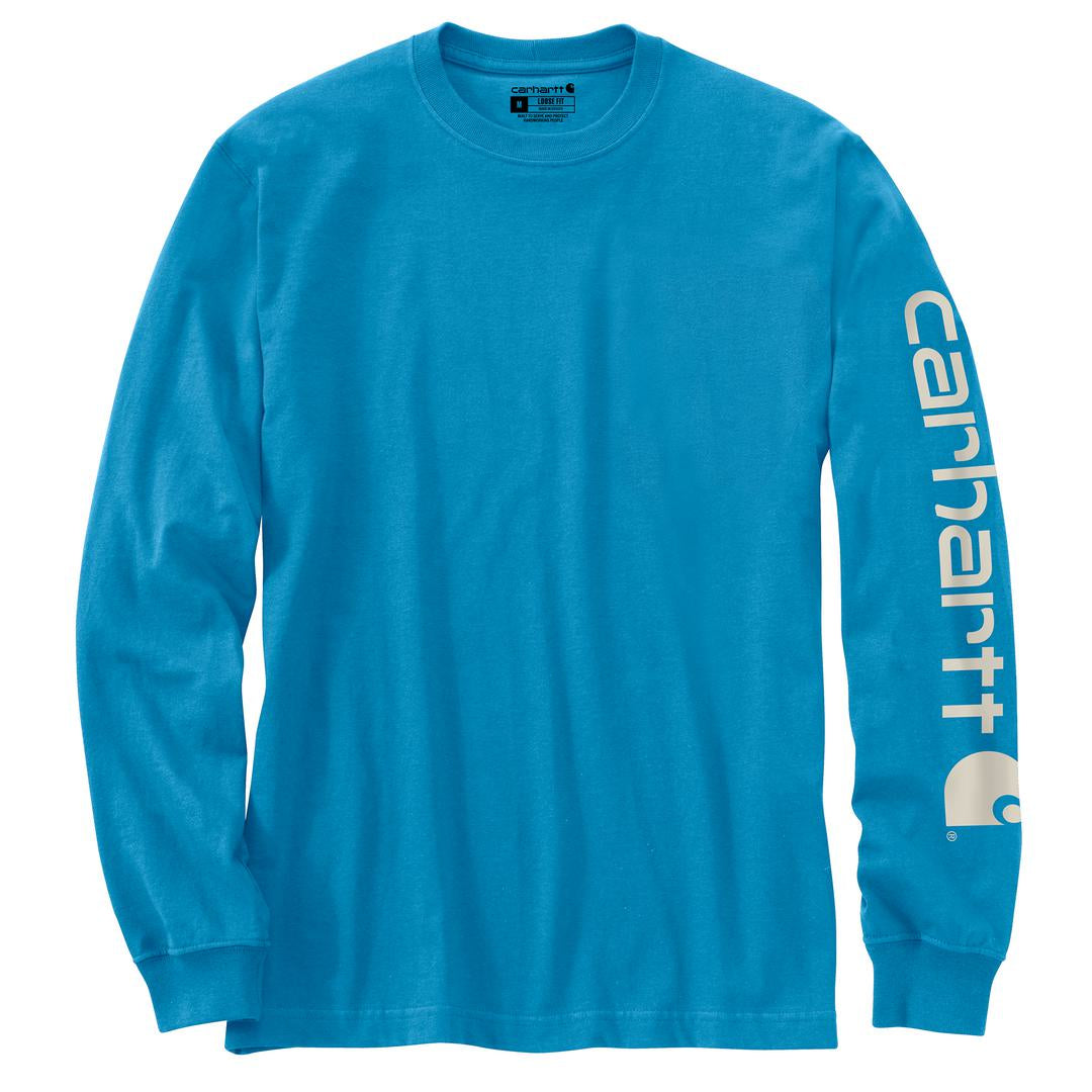 K231 Dearborn Loose LS Logo T-Shirt - Seasonal Colours