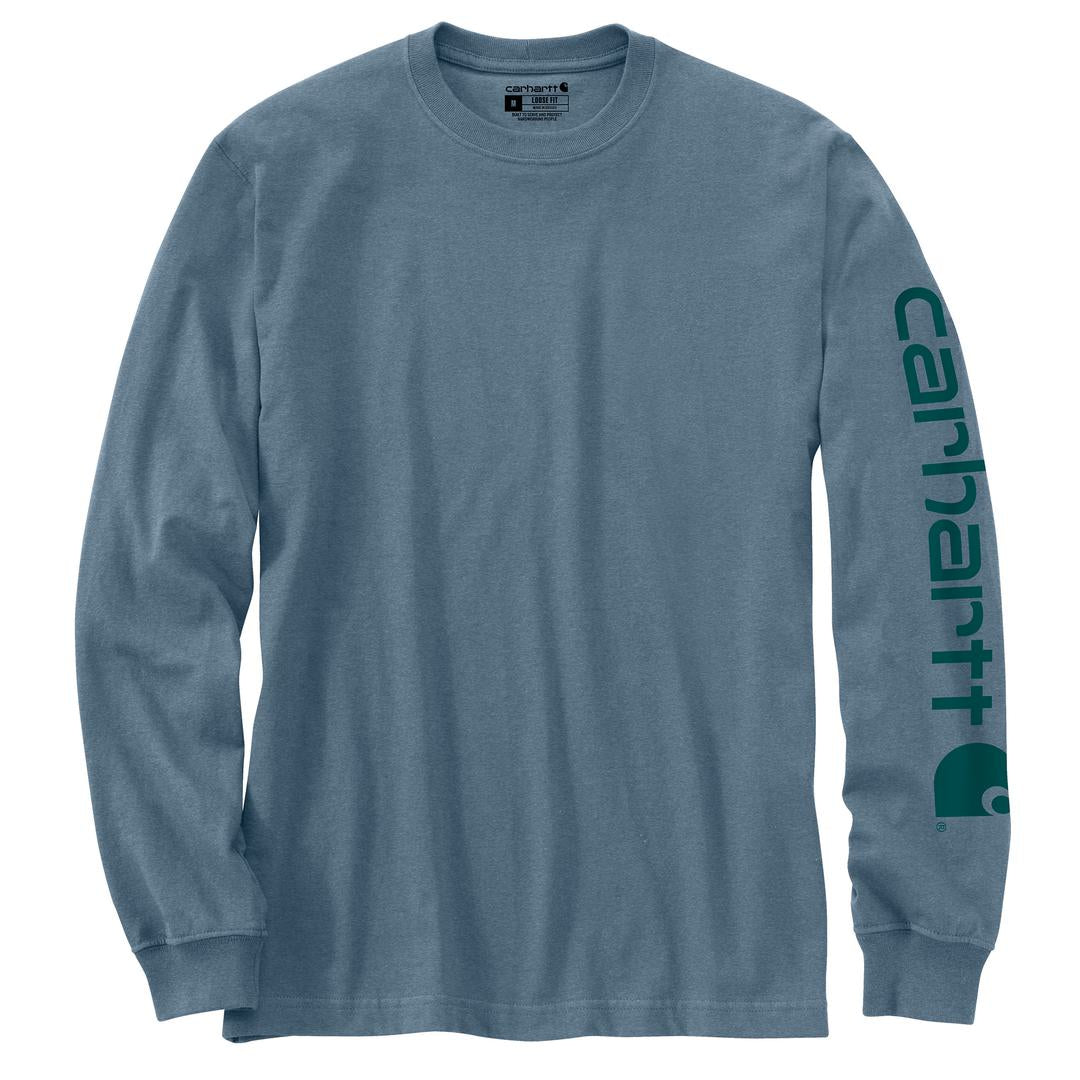K231 Dearborn Loose LS Logo T-Shirt - Seasonal Colours