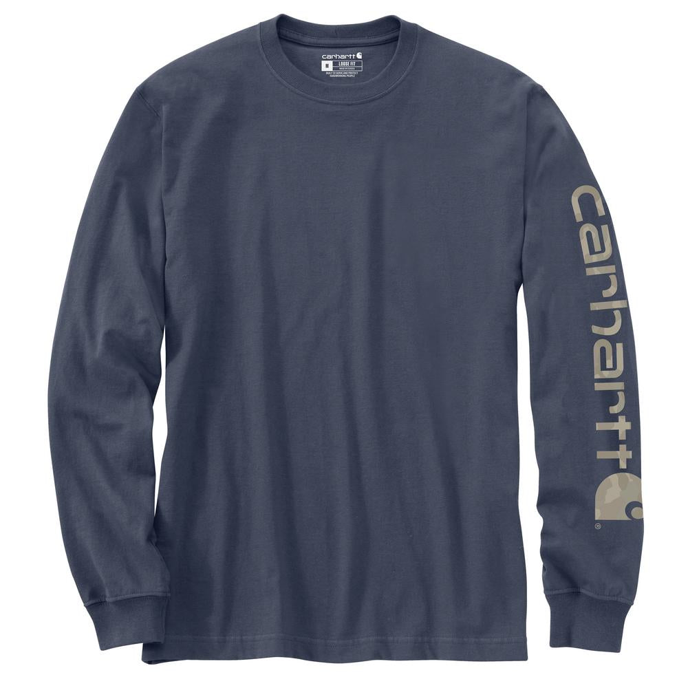 K231 Dearborn Loose LS Logo T-Shirt - Seasonal Colours