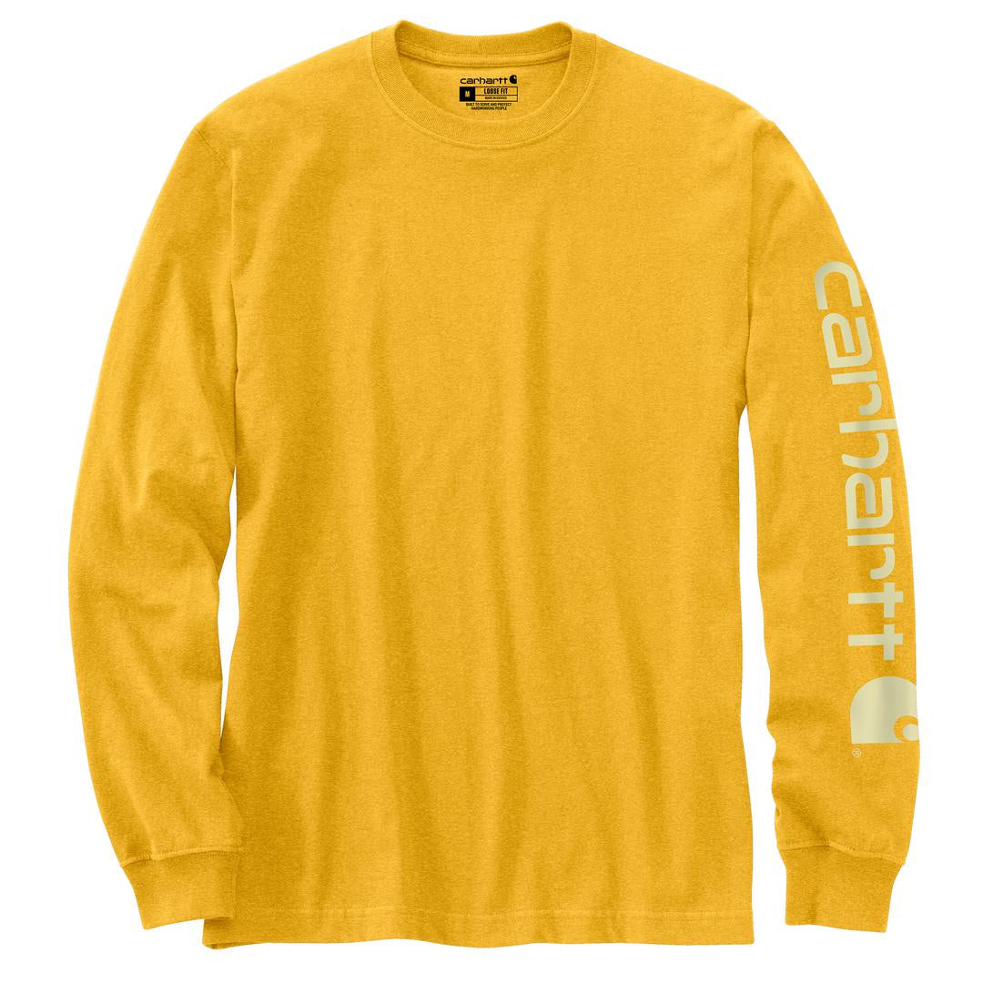 K231 Dearborn Loose LS Logo T-Shirt - Seasonal Colours