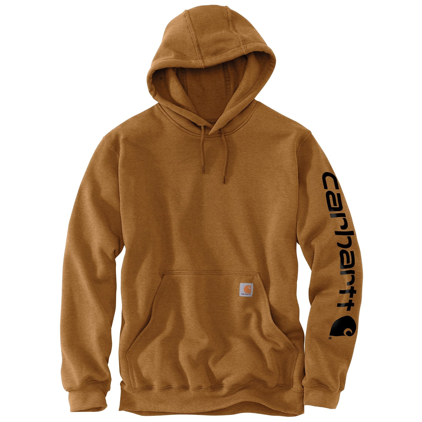 K288 Loose Fit Midweight Logo Sleeve Graphic Hoodie - Core Colours