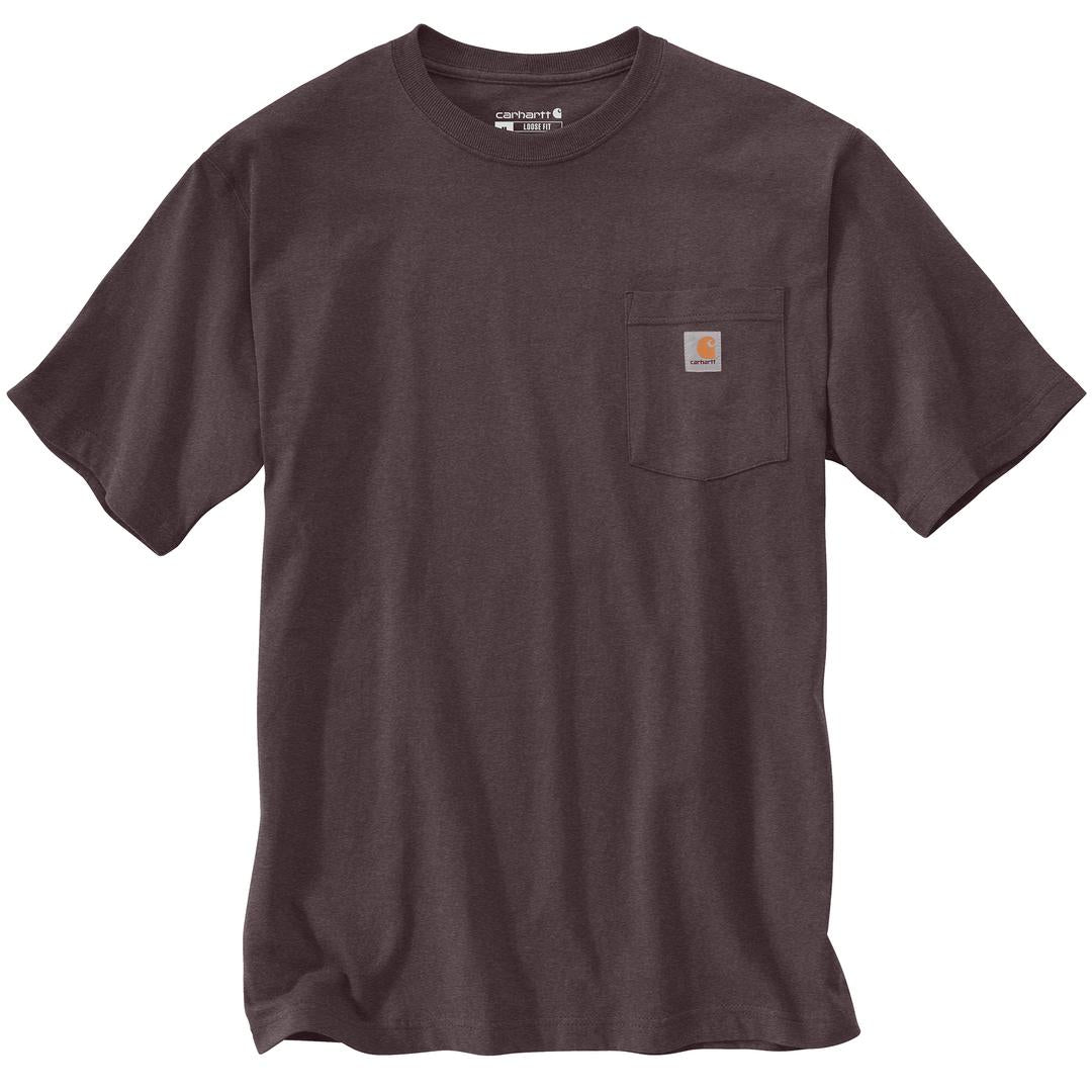 Loose Fit Heavyweight Short-Sleeve Pocket T-Shirt - Seasonal Colours - K87