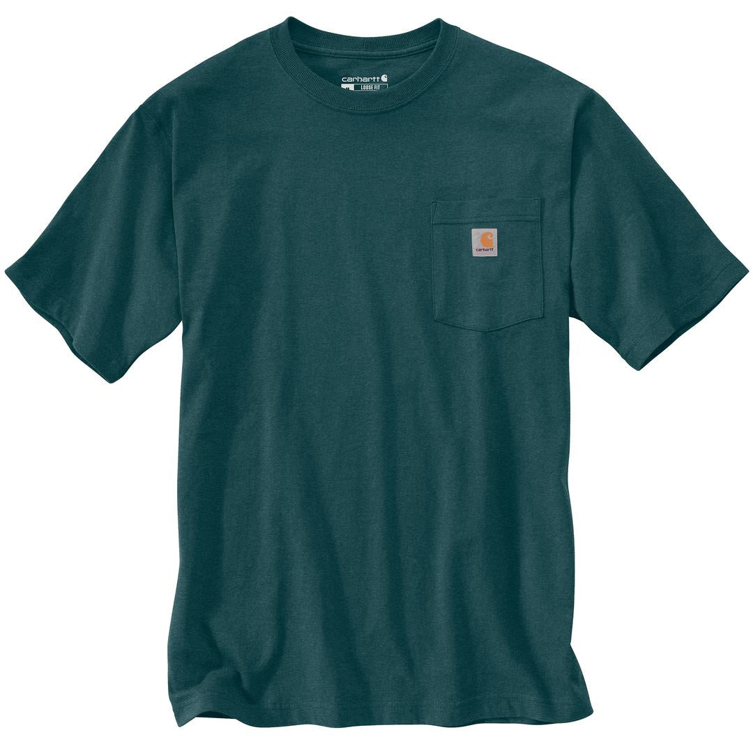 Loose Fit Heavyweight Short-Sleeve Pocket T-Shirt - Seasonal Colours - K87