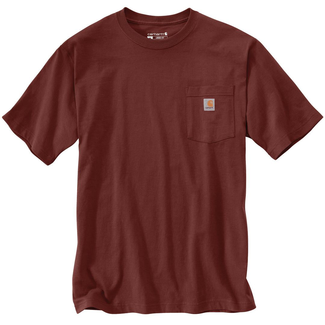 Loose Fit Heavyweight Short-Sleeve Pocket T-Shirt - Seasonal Colours - K87