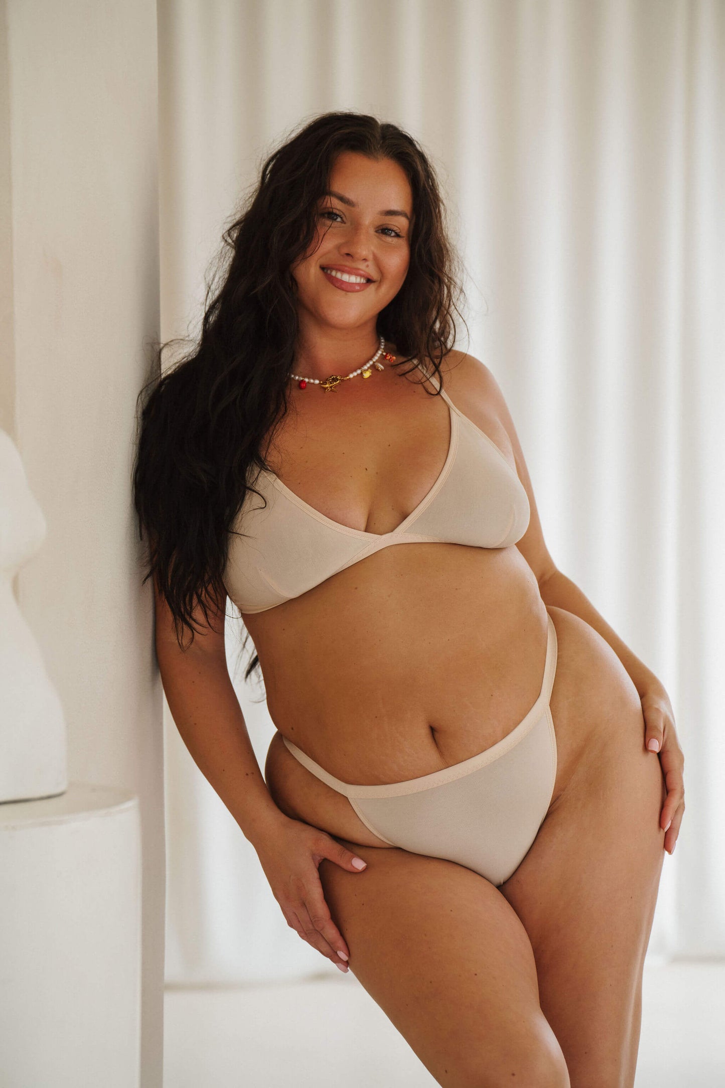 W Huha String Bra