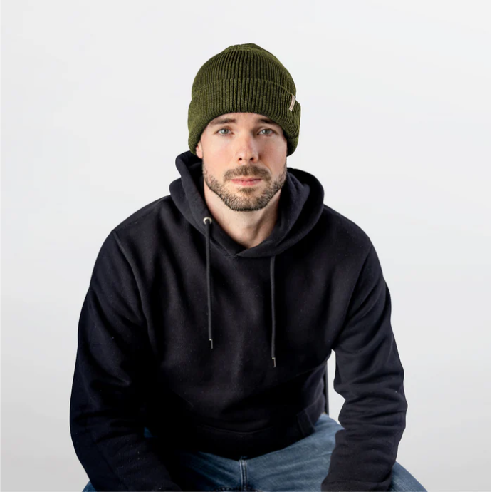 1321 - Merino Wool Rib Toque