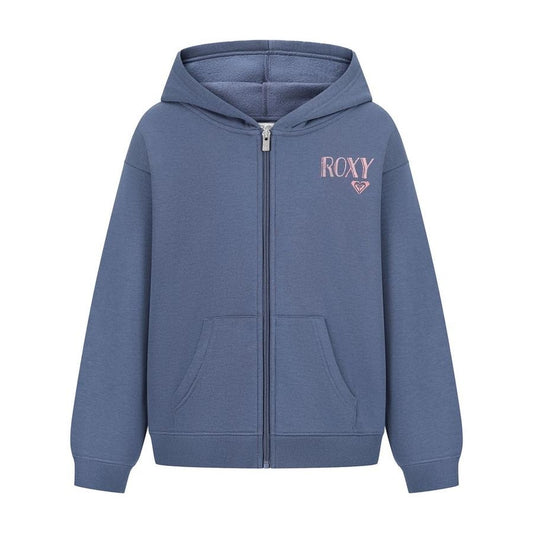 Girls Wave Oversized Zip Hoodie