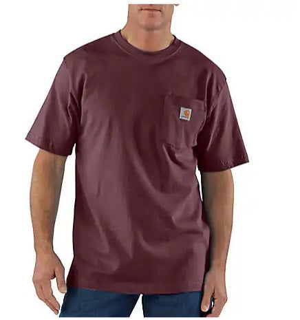 Loose Fit Heavyweight Short-Sleeve Pocket T-Shirt - Core Colours - K87