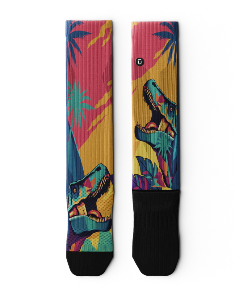 Prehistoric Knee High Compression Sock