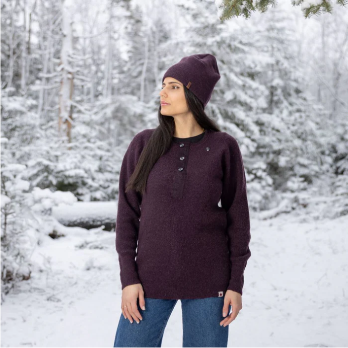 1328 - M Heritage Heavy Weight Wool Henley