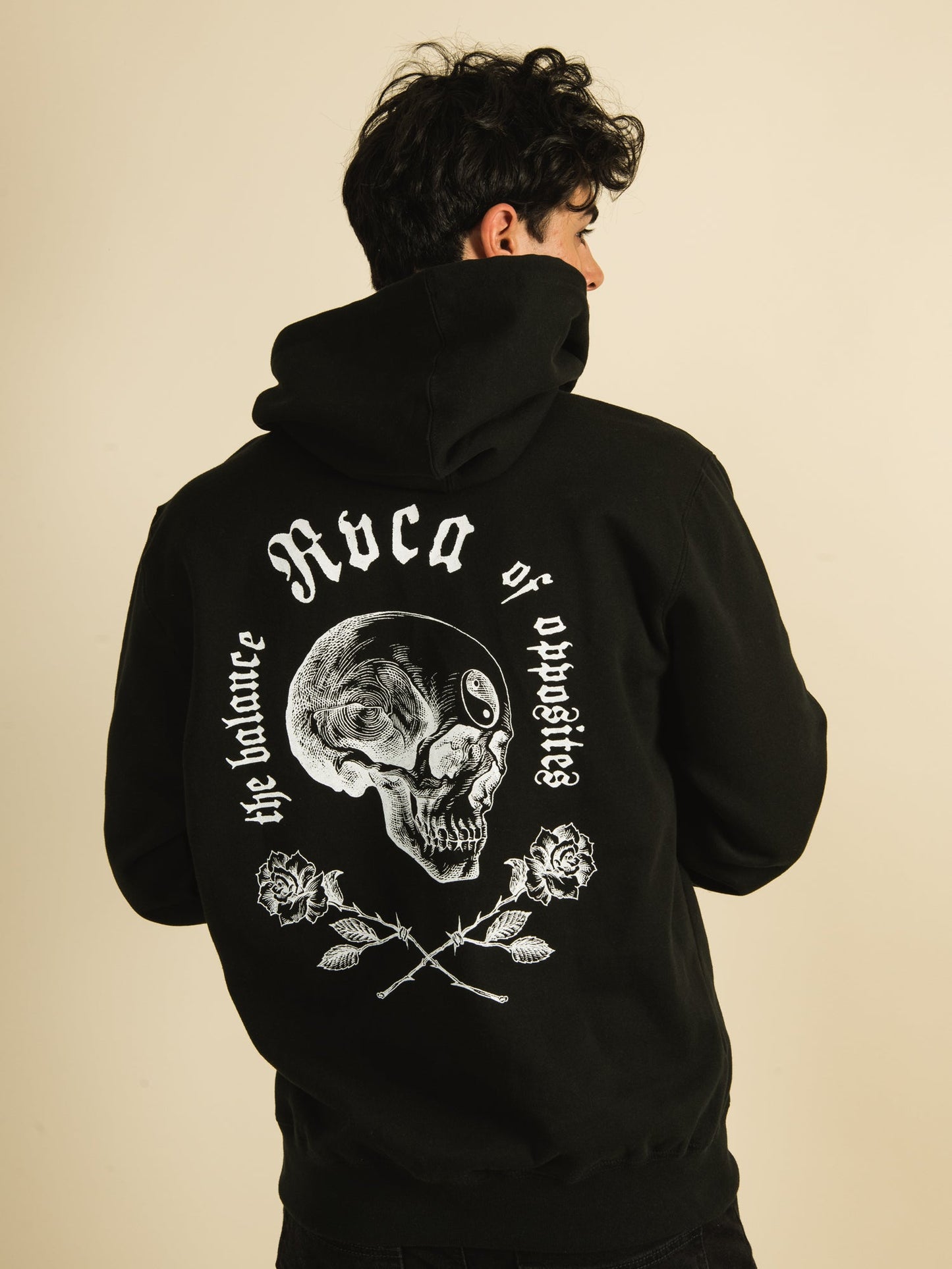 .Opposite Skulls Hoodie