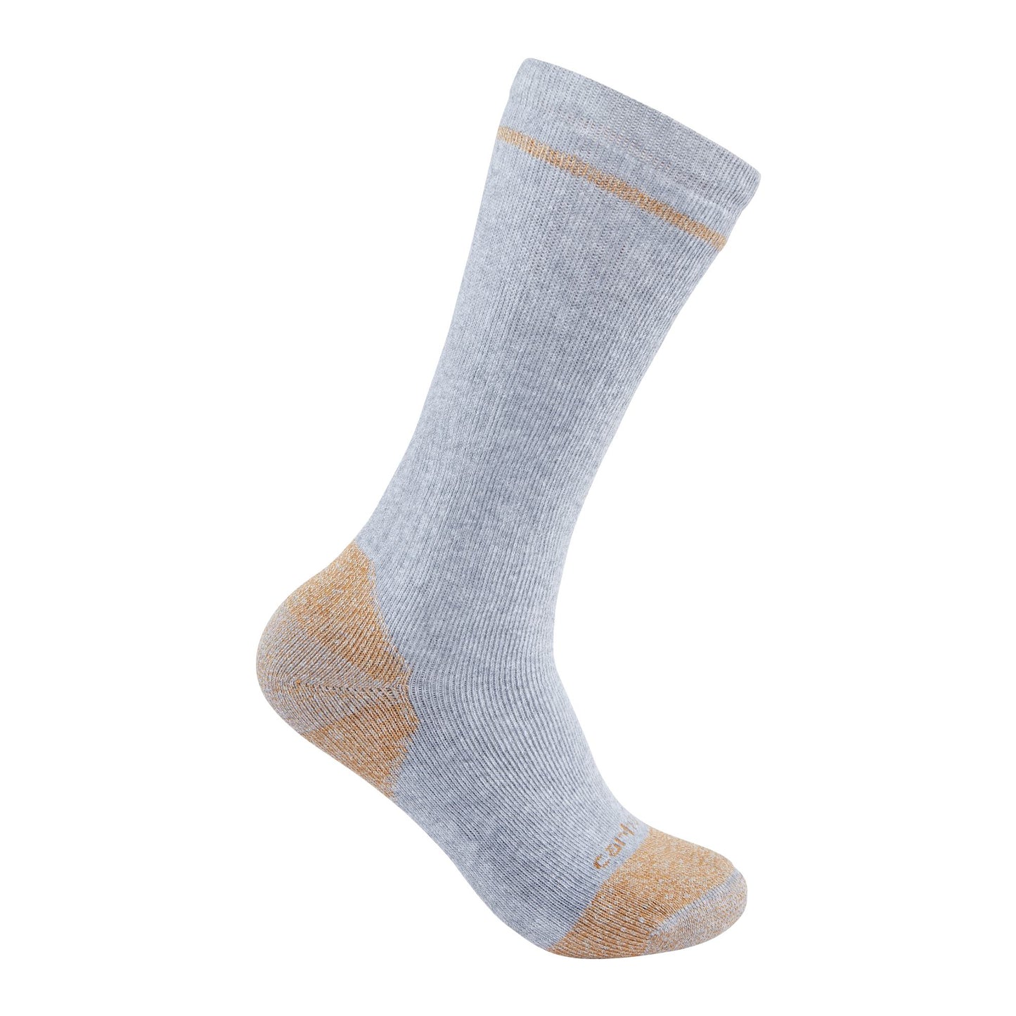 Mens - Midweight Cotton Blend Steel Toe Boot Sock 2 Pack