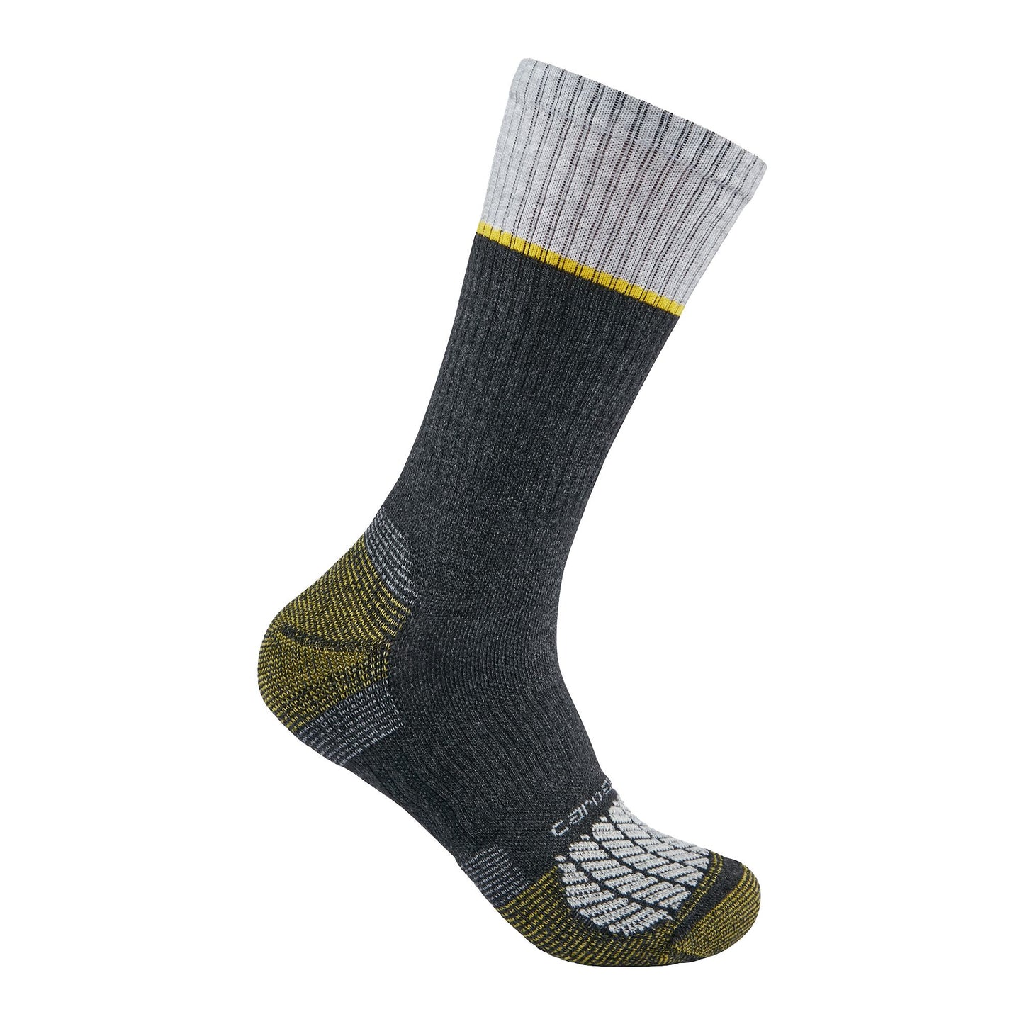 Mens - Force MW Steel Toe Crew Sock 2 Pack