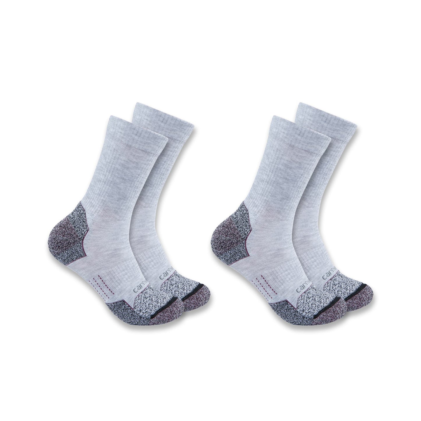 Womens - Force Midweight Crew Sock 2 Pack