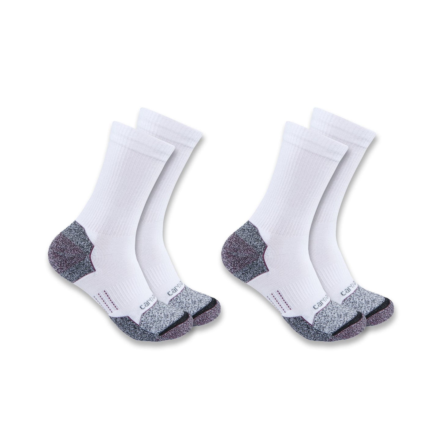 Womens - Force Midweight Crew Sock 2 Pack