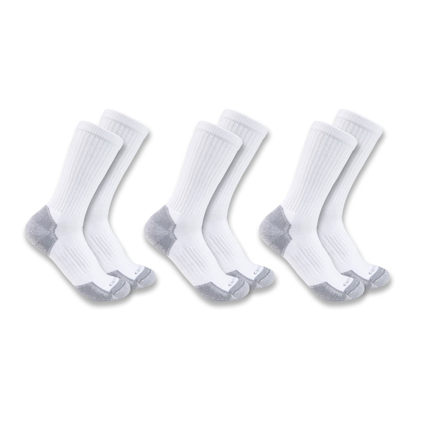 Mens - Midweight Cotton Blend Crew Sock 3 Pack