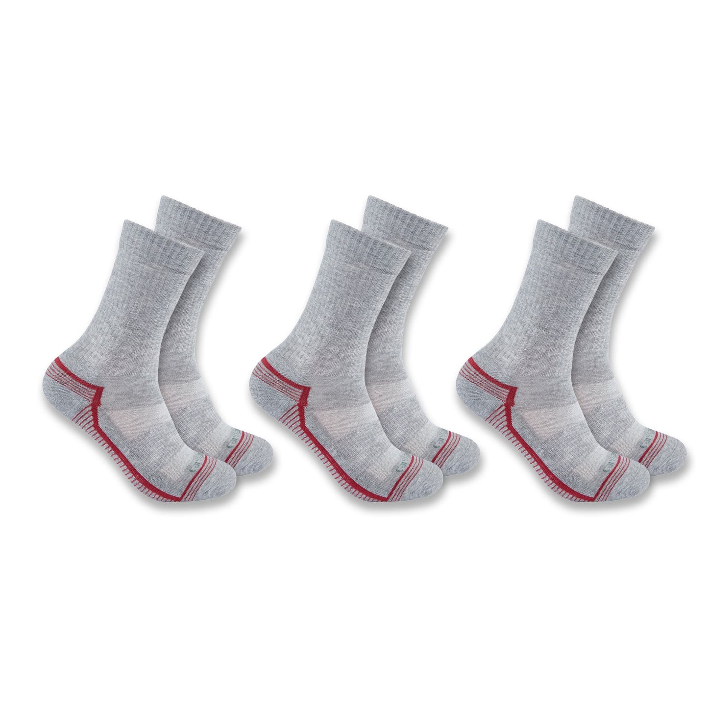 Womens - Force Midweight Crew Sock 3 Pack