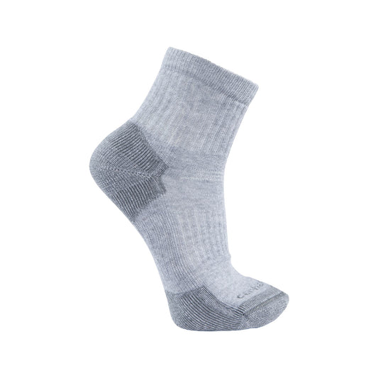 Mens - Midweight Cotton Blend Quarter Sock 3 Pack