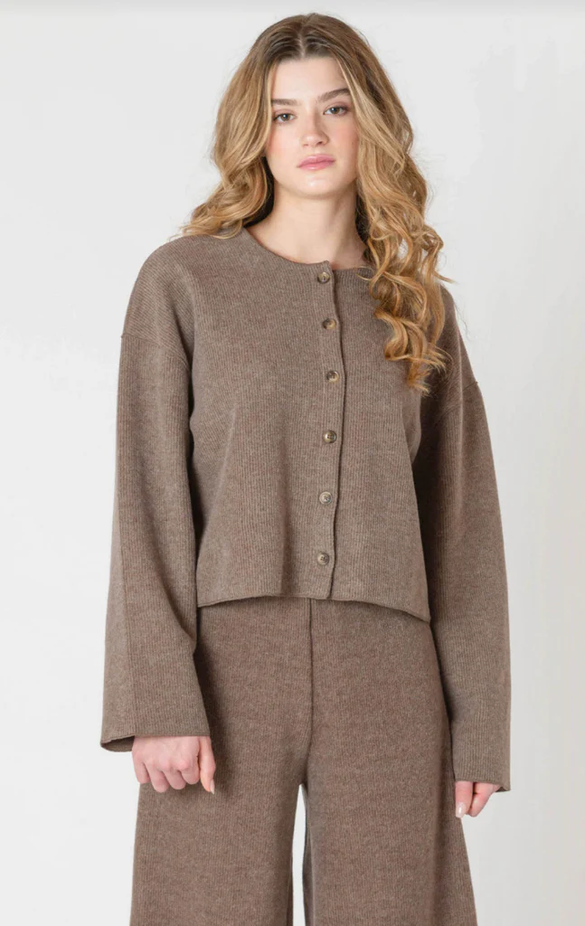 Ribbed Cardigan