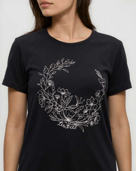 W Evergreen Floral T-Shirt