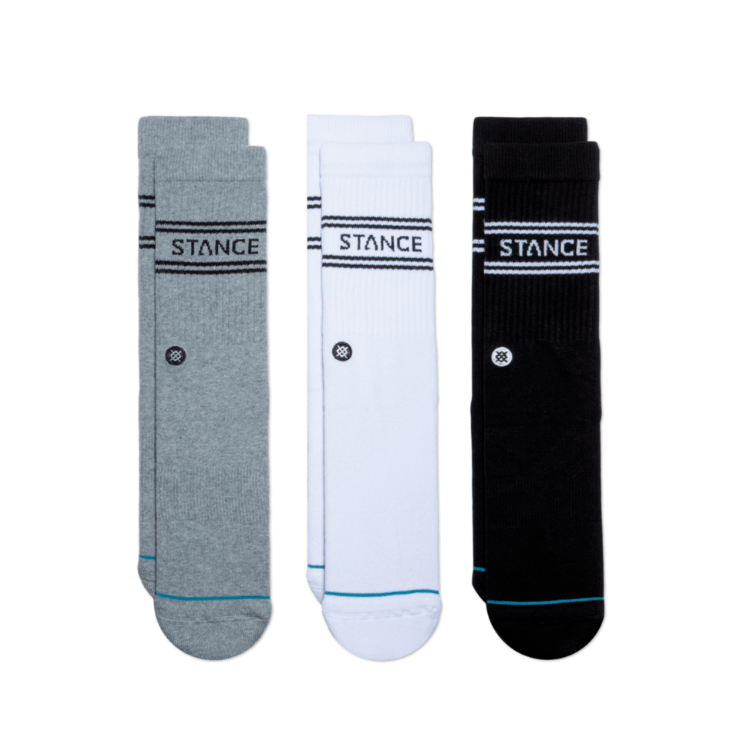 STP Basic 3 Pack Crew Sock
