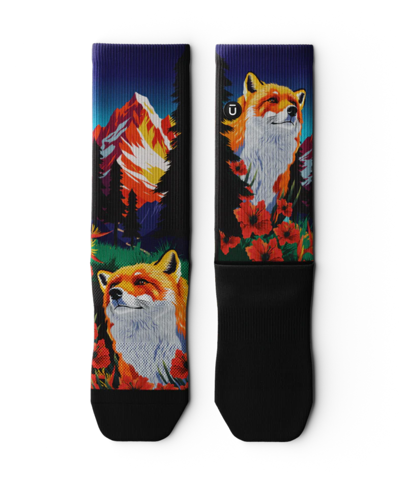 Spirit Fox Crew Sock