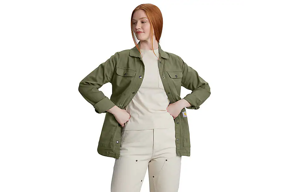 Tencel Series Relaxed Fit Canvas Coat
