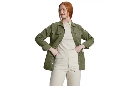 Tencel Series Relaxed Fit Canvas Coat