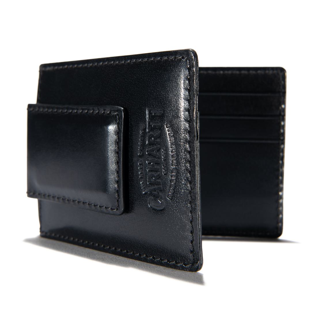 Rough Cut Front Pocket Wallet - Black