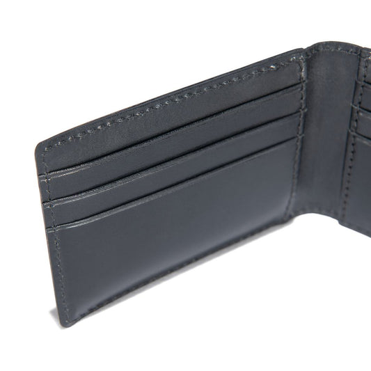 Rough Cut Front Pocket Wallet - Black