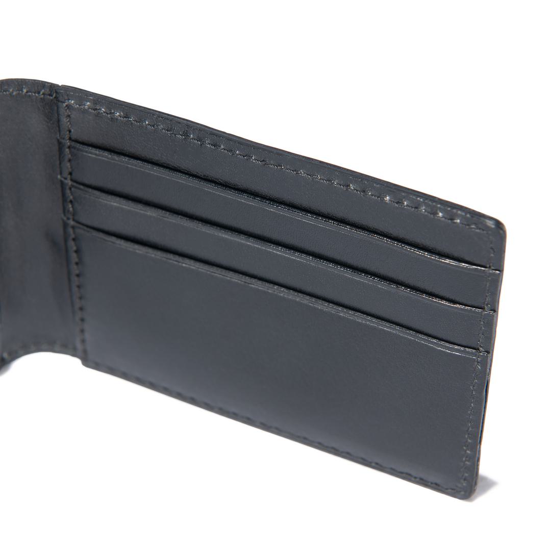 Rough Cut Front Pocket Wallet - Black