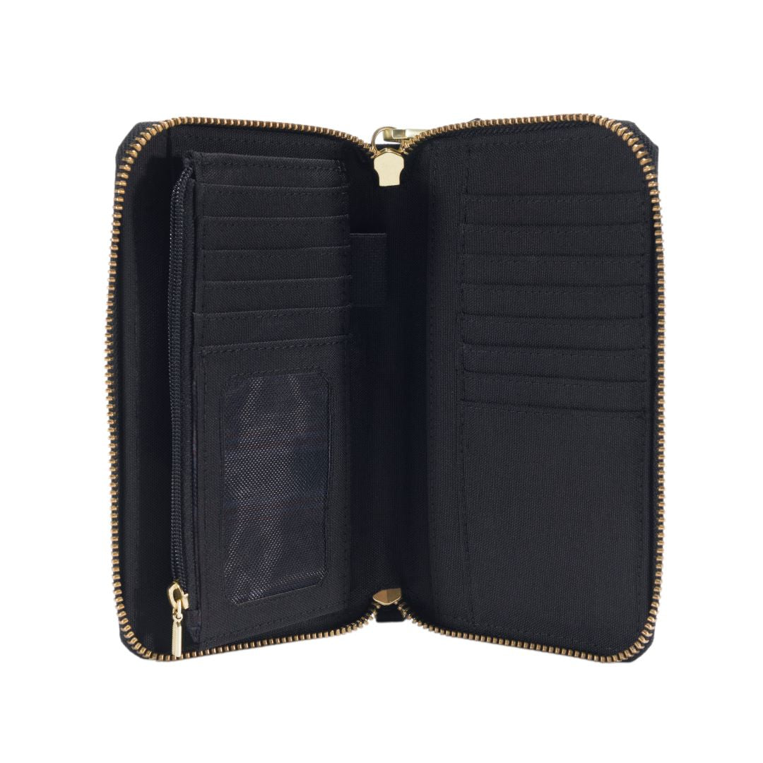 Nylon Duck Lay-Flat Clutch Wallet